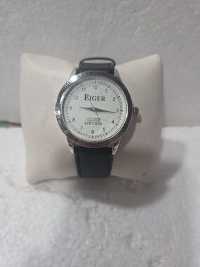 Silver Edition Men's Watch - Black Strap